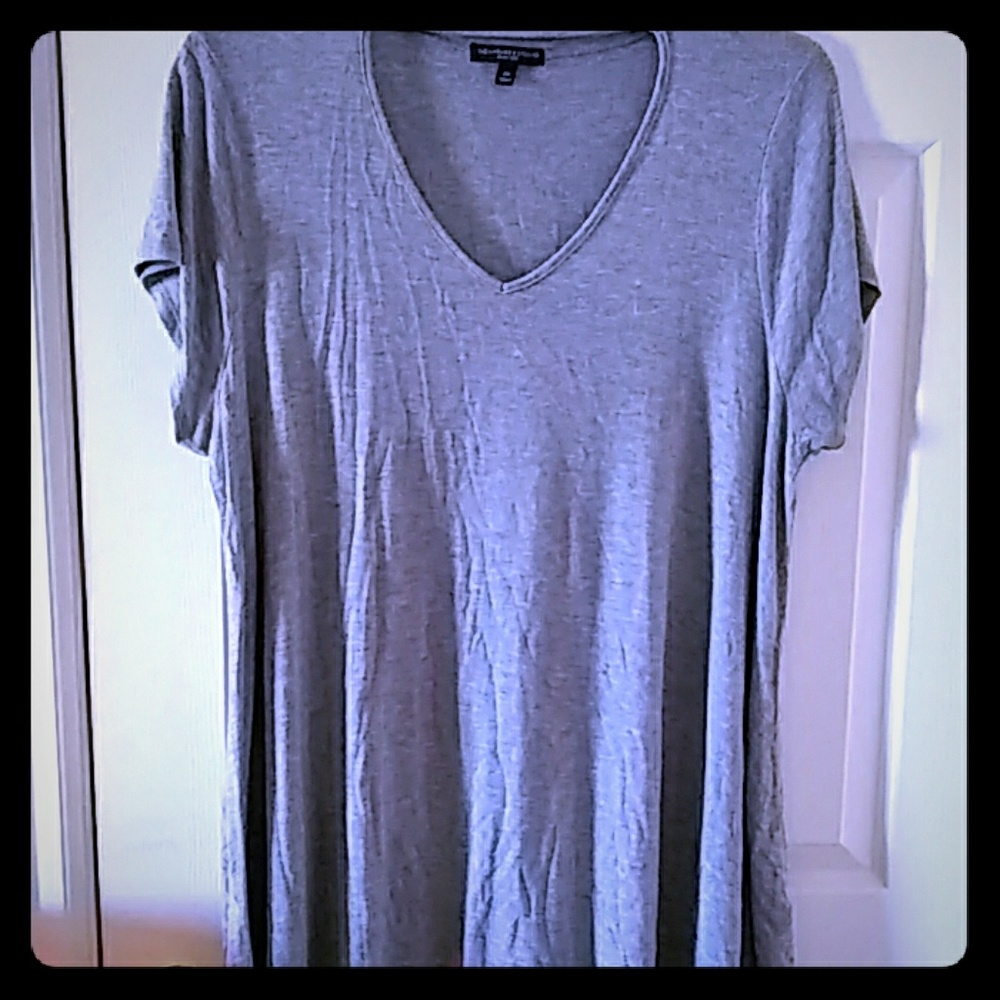Choker neck Short Sleeve Top